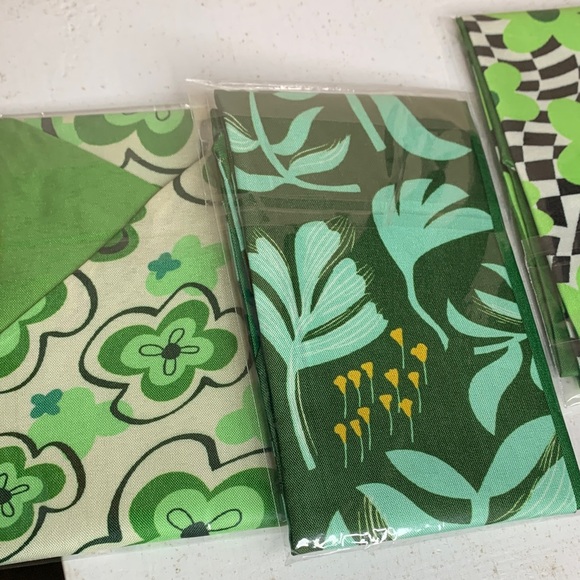 GREEN St. Patrick’s Day Twilly Set Accessories for Purses Bags Jewelry Hair - Picture 4 of 5